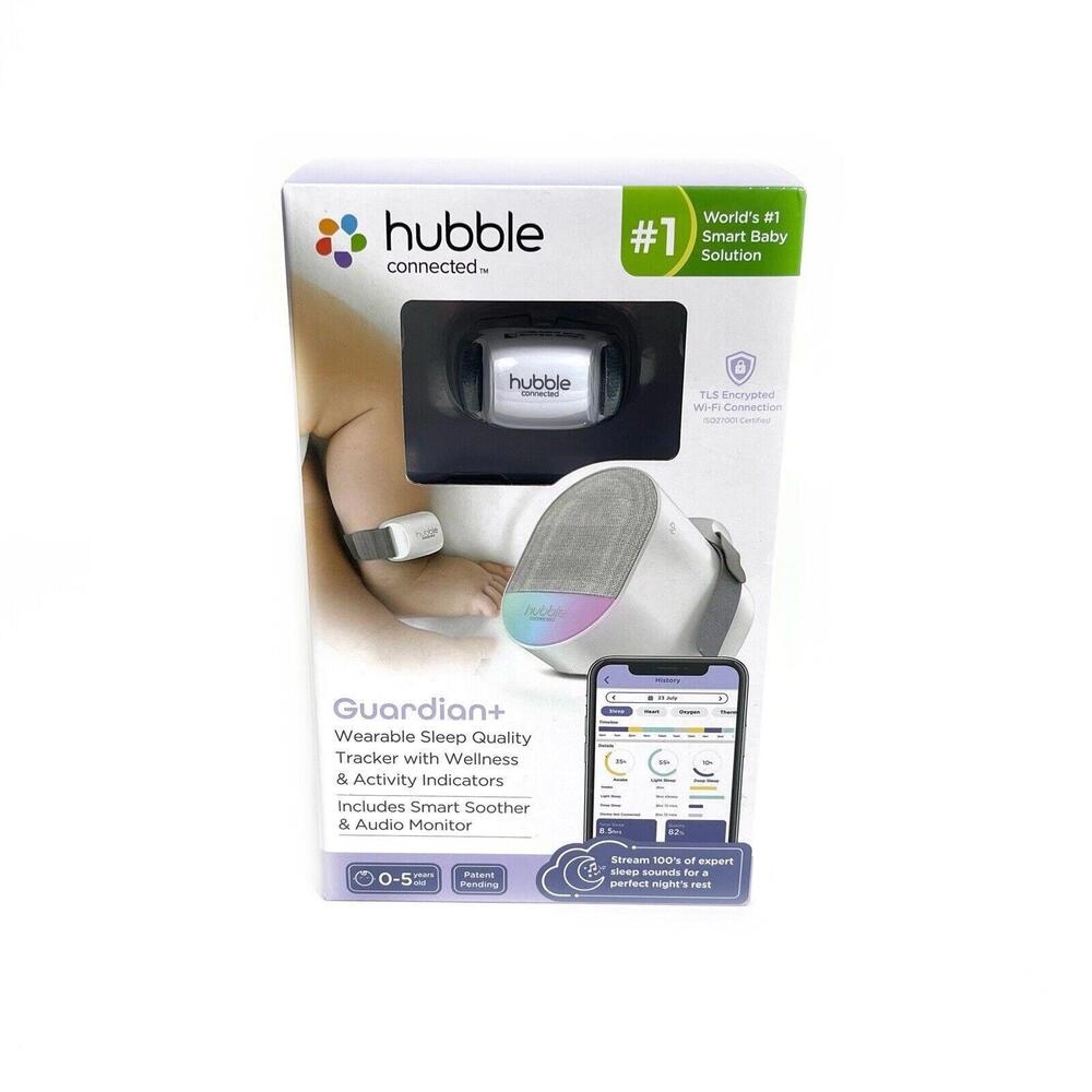 Hubble Guardian+ Wearable Sleep Quality Tracker with Wellness Activity Indicator